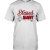 Blessed to be callled nanny mother's day gift tee shirt hoodie