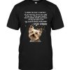 I know I'm just a yorkie dog but If you feel sad I'll be your smile cry comfort always be by your side lover shirts
