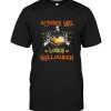 October girl loves halloween witch gift tee shirt hoodie