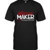 Difference maker social worker life #socialworkerlife tee shirts