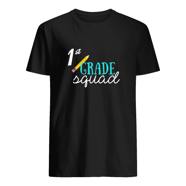 1st grade squad back to school tee shirt hoodie