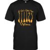 A girl's gotte have options witch broom halloween gift tee shirt