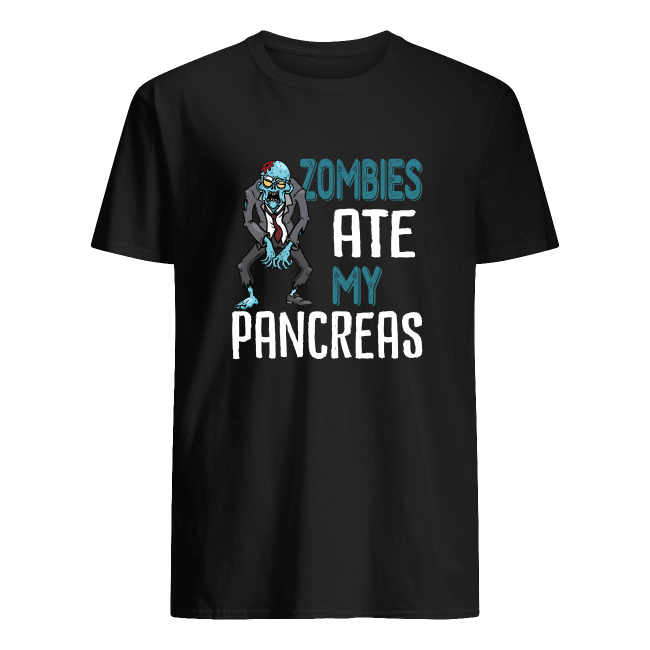 Zombies Ate My Pancreas Halloween T Shirt