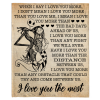 When I Say I Love You The Most Jack Blankets Skellington Valentine Day Gift From Wife Husband Plush Fleece Sally Blanket