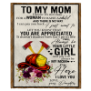 Firefighter To My Mom I Know It's Not Easy For A Woman To Raise A Child Daughter Gift For Mother Blanket