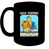 Good Morning To Everyone Except That Bitch Carole Funny Black Coffee Mug Baskin
