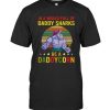 In A World Full Of Daddy Sharks Be A Daddycorn Retro Vintage Fathers Day Gift Unicorn Muscles T Shirt