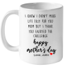 Life Not Easy Mom Enjoy Challenge Personalized Mothers Day Gift Idea White Coffee Mug