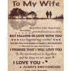 To My Wife Guitar I Love You Forever Always Husband Gift Ideas Blanket