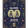 Personalized Custom Name Aries Zodiac Blanket Gift Ideas for Baby Horoscope Blanket