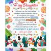 To My Daughter Braver Stronger Loved Christmas Xmas Gift Ideas From Dad Blanket